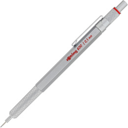 600 Druckbleistift 0,5 Silver in der Gruppe Stifte / Schreiben / Druckbleistift bei Pen Store (104710)