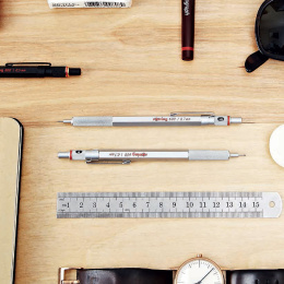 600 Druckbleistift 0,5 Silver in der Gruppe Stifte / Schreiben / Druckbleistift bei Pen Store (104710)