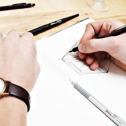 600 Druckbleistift 0,7 Silver in der Gruppe Stifte / Schreiben / Druckbleistift bei Pen Store (104712)