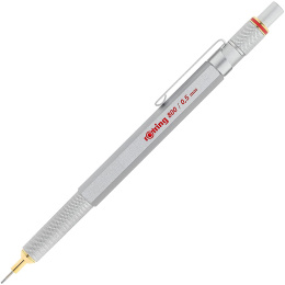 800 Druckbleistift 0,5 Silver in der Gruppe Stifte / Schreiben / Druckbleistift bei Pen Store (104714)