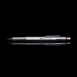 800 Druckbleistift 0,7 Silver in der Gruppe Stifte / Schreiben / Druckbleistift bei Pen Store (104716)