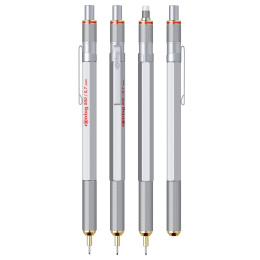 800 Druckbleistift 0,7 Silver in der Gruppe Stifte / Schreiben / Druckbleistift bei Pen Store (104716)