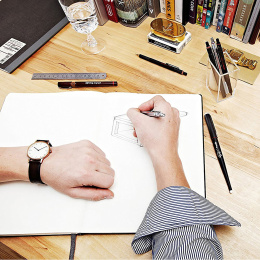 800 Druckbleistift 0,7 Silver in der Gruppe Stifte / Schreiben / Druckbleistift bei Pen Store (104716)