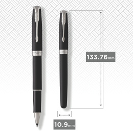 Sonnet Black/Chrome Tintenroller in der Gruppe Stifte / Fine Writing / Tintenroller bei Pen Store (104802)