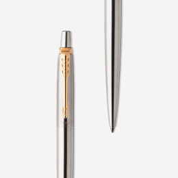 Jotter Steel/Gold Kugelschreiber in der Gruppe Stifte / Fine Writing / Kugelschreiber bei Pen Store (104808)