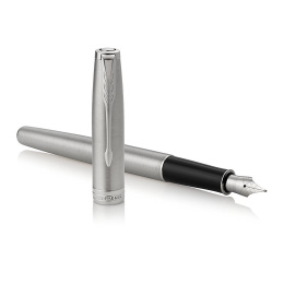 Sonnet Steel/Chrome Füllfederhalter Fine in der Gruppe Stifte / Fine Writing / Füllfederhalter bei Pen Store (104817)