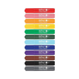 Color Marker Bullet Tip 12er-Pack (ab 3 Jahren) in der Gruppe Kids / Stifte für Kinder / Filzstifte für Kinder bei Pen Store (104844)