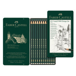 Bleistift Castell 9000 Design Set in der Gruppe Stifte / Schreiben / Bleistifte bei Pen Store (105056)