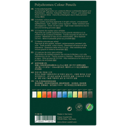 Buntstifte Polychromos 12er-Set in der Gruppe Stifte / Künstlerstifte / Buntstifte bei Pen Store (105074)