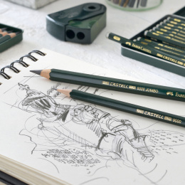 PITT Graphite 19er-Etui in der Gruppe Künstlerbedarf / Buntstifte und Bleistifte / Grafit- und Bleistifte bei Pen Store (105154)