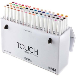 Twin Brush Marker, 60-Set, A in der Gruppe Stifte / Künstlerstifte / Marker bei Pen Store (105318)