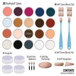 Portrait 20er-Set in der Gruppe Künstlerbedarf / Künstlerfarben / Pastell / Softpastell bei Pen Store (106068)