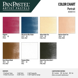 Portrait Set in der Gruppe Künstlerbedarf / Künstlerfarben / Pastell / Softpastell bei Pen Store (106072)