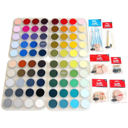 80 Color Set in der Gruppe Künstlerbedarf / Künstlerfarben / Pastell bei Pen Store (106106)