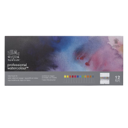 Professionelle Aquarelltube 5ml 12er-Set in der Gruppe Künstlerbedarf / Künstlerfarben / Aquarell / Aquarellfarbe in der Tube bei Pen Store (106250)