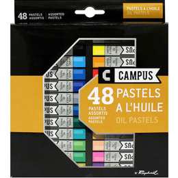Campus Ölpastellkreide 48er-Set in der Gruppe Künstlerbedarf / Buntstifte und Bleistifte / Pastellkreiden bei Pen Store (106256)