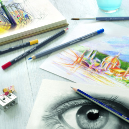 Watercolour pencil Goldfaber Aqua Fuchsia 123 in der Gruppe Stifte / Schreiben / Bleistifte bei Pen Store (106538)