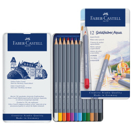 Goldfaber Aqua Aquarellstifte 12er-Set in der Gruppe Stifte / Künstlerstifte / Aquarellstifte bei Pen Store (106633)