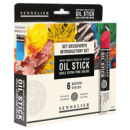 Ölkreiden Einführungs 6er-Set in der Gruppe Künstlerbedarf / Buntstifte und Bleistifte / Pastellkreiden bei Pen Store (107250)