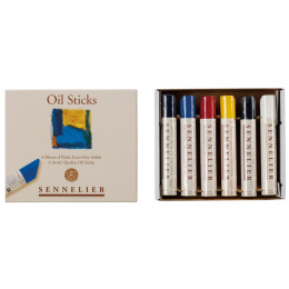 Ölmalkreide Starterset 6er-Pack in der Gruppe Künstlerbedarf / Buntstifte und Bleistifte / Ölpastellkreide bei Pen Store (107250)