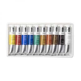 Winton Ölfarbe Tube 21 ml 10er Set in der Gruppe Künstlerbedarf / Künstlerfarben / Ölfarbe bei Pen Store (107255)