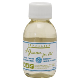 Green For Oil Thinner 100 ml in der Gruppe Künstlerbedarf / Malmittel und Firnisse / Öl Malmittel bei Pen Store (107518)