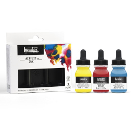 Acrylic Ink Essentials 3er-Set 30 ml in der Gruppe Künstlerbedarf / Künstlerfarben / Acrylfarbe bei Pen Store (107723)