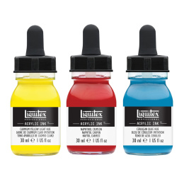 Acrylic Ink Essentials 3er-Set 30 ml in der Gruppe Künstlerbedarf / Künstlerfarben / Acrylfarbe bei Pen Store (107723)
