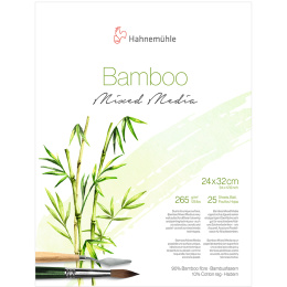 Mixed Media Bamboo, 265 g, 24x32 cm in der Gruppe Papier & Blöcke / Künstlerblöcke / Mischtechnikblock bei Pen Store (108082)
