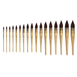 Kazan Eichhörnchenhaarpinsel 803 Spitz Mop Größe 5 in der Gruppe Künstlerbedarf / Pinsel / Aquarellpinsel bei Pen Store (108291)