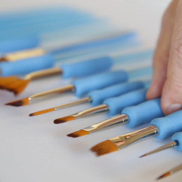 Synthetikpinsel Symbiose Rund, Größe 10 in der Gruppe Künstlerbedarf / Pinsel / Dünne Pinsel bei Pen Store (108321)