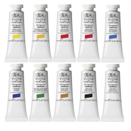 Gouachefarbe Einführungsset 10 × 14 ml in der Gruppe Künstlerbedarf / Künstlerfarben / Gouache bei Pen Store (108509)