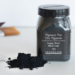 Pure Pigments (Price Group 4) Black lake 80g -D 763 in der Gruppe Künstlerbedarf / Künstlerfarben / Pigment bei Pen Store (108686)
