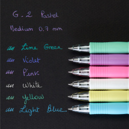 G2 Gelstift 0,7 Pastell in der Gruppe Stifte / Schreiben / Gelschreiber bei Pen Store (109115_r)