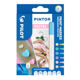 Pintor Fine 6er-Etui Pastell in der Gruppe Stifte / Künstlerstifte / Marker bei Pen Store (109494)