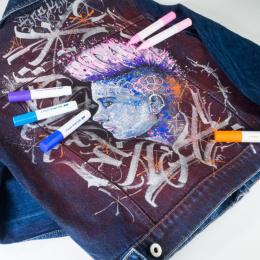 Pintor Medium 6er-Etui Metallic in der Gruppe Stifte / Künstlerstifte / Marker bei Pen Store (109495)