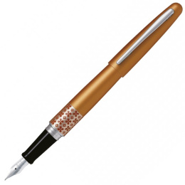 MR Retro Pop Füllfederhalter  – Orange Metallic in der Gruppe Stifte / Fine Writing / Füllfederhalter bei Pen Store (109501)