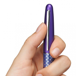 MR Retro Pop Tintenroller – Violet Metallic in der Gruppe Stifte / Fine Writing / Kugelschreiber bei Pen Store (109640)