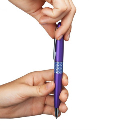 MR Retro Pop Tintenroller – Violet Metallic in der Gruppe Stifte / Fine Writing / Kugelschreiber bei Pen Store (109640)