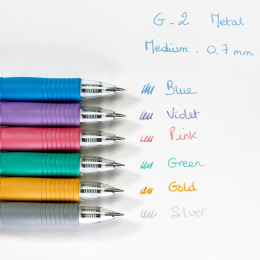 G2 Gelstift 0,7 Metallic in der Gruppe Stifte / Schreiben / Gelschreiber bei Pen Store (109737_r)