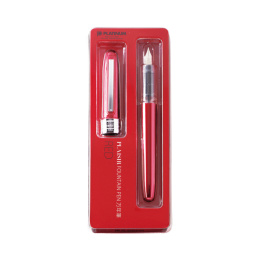 Plaisir Reservoar Red Fine in der Gruppe Stifte / Fine Writing / Füllfederhalter bei Pen Store (109900)