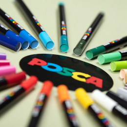 Posca Pastel Ölpastellkreide 24er-Set in der Gruppe Künstlerbedarf / Künstlerfarben / Pastell bei Pen Store (110411)
