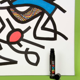 Posca Marker Black - Set of 8 in der Gruppe Stifte / Künstlerstifte / Marker bei Pen Store (110418)