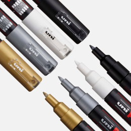Posca PC-1MC Metallic 4er-Set in der Gruppe Stifte / Künstlerstifte / Marker bei Pen Store (110420)
