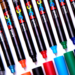 Posca PC-1MR Standard Colours 8er-Set in der Gruppe Stifte / Künstlerstifte / Marker bei Pen Store (110433)