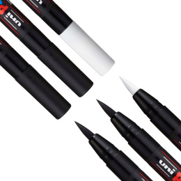 Posca Brush PCF-350 3er-Set in der Gruppe Stifte / Künstlerstifte / Pinselstifte bei Pen Store (110437)