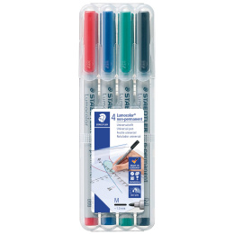 4er-Pack Lumocolor Non-permanent Medium in der Gruppe Stifte / Etikettierung und Büro / Markierstifte bei Pen Store (110756)