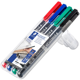 4er-Pack Lumocolor Permanent Medium in der Gruppe Stifte / Etikettierung und Büro / Markierstifte bei Pen Store (110758)