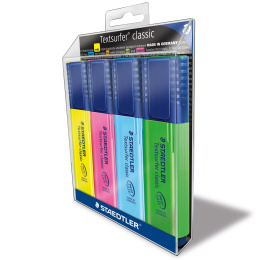 4er-Pack Textsurfer Classic Textmarker in der Gruppe Stifte / Etikettierung und Büro / Textmarker bei Pen Store (110760)