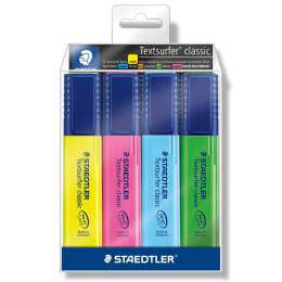 4er-Pack Textsurfer Classic Textmarker in der Gruppe Stifte / Etikettierung und Büro / Textmarker bei Pen Store (110760)